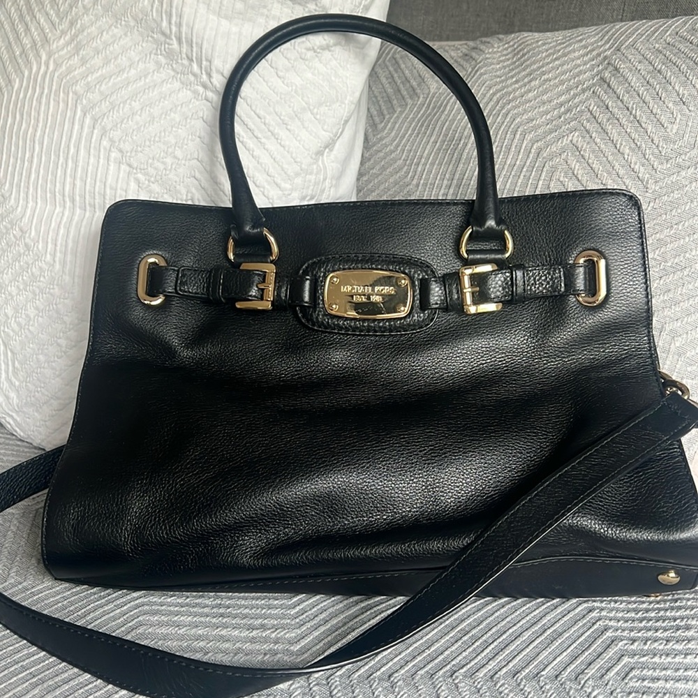 Michael Kors black satchel